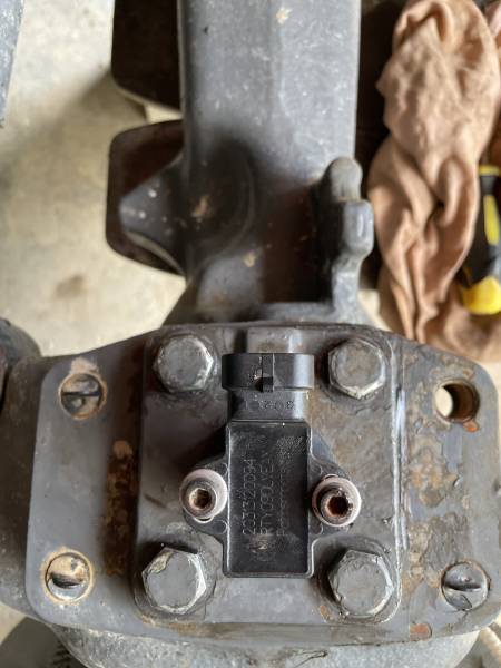 Capteur monté Capteur monté